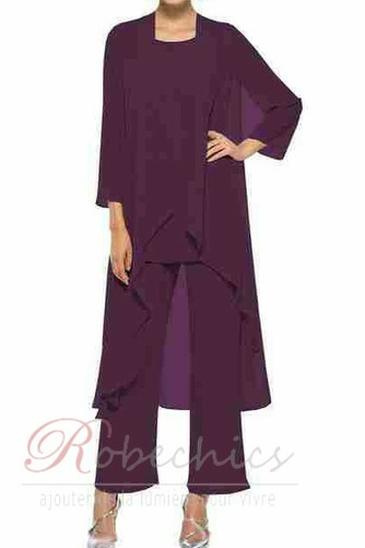 Robe de mère pantalon de costume Luxueux Longueur Cheville Naturel taille Mousseline de soie - Page 14
