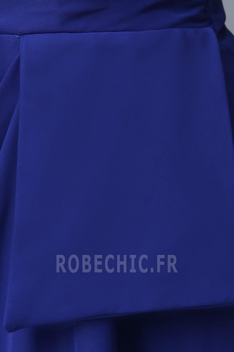 Robe Demoiselle d'Honneur Traîne Courte Petites Tailles Bleu foncé - Page 8
