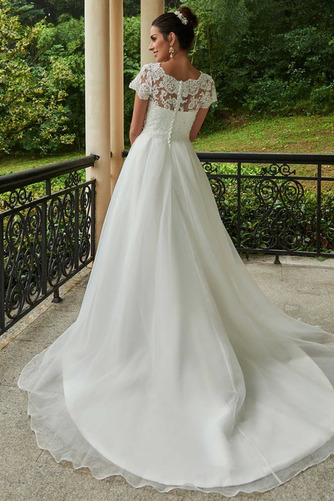 Robe de mariée Salle Tissu Dentelle a ligne Haute Couvert Longue - Page 4