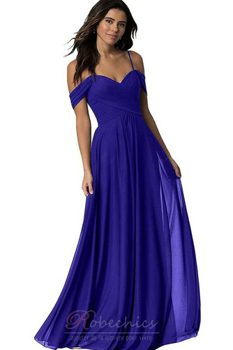 Robe de Soirée Col en V Foncé Au Drapée Naturel taille aligne Norme - Page 3