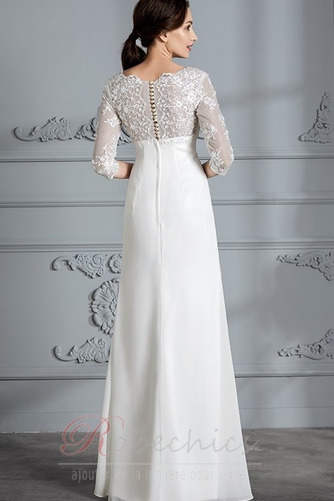 Robe de mariée 3/4 Manche Luxueux Longue Manche de T-shirt A-ligne - Page 2