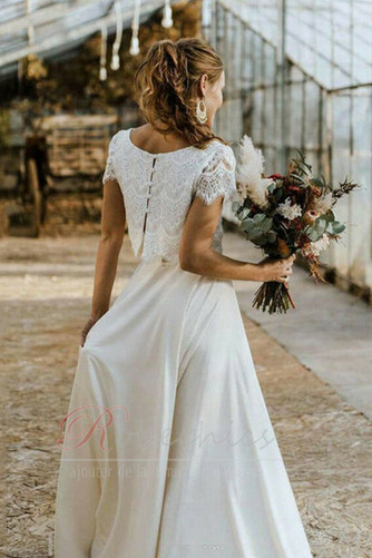 Robe de mariée Haute Couvert De plein air Naturel taille Epurée Avec Jacket - Page 2