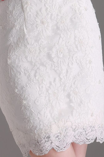 Robe de mariée Naturel taille Au Drapée Printemps Traîne Panneau - Page 3