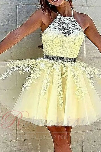 Robe de Cocktail Haut Bas Triangle Inversé Été Naturel taille Dramatique - Page 2