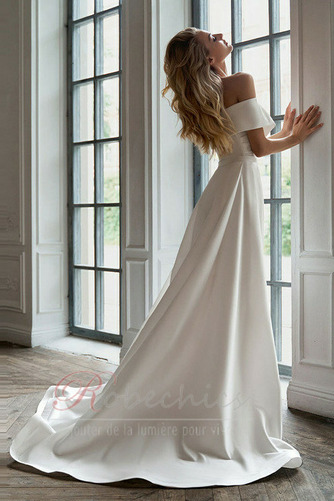 Robe de mariée Asymétrique Été Chic Longue Sans Manches Poire - Page 2