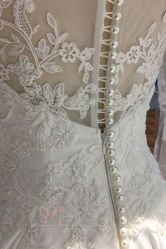 Robe de mariée Dos nu Col en V Longue Hiver Naturel taille Manquant - Page 6