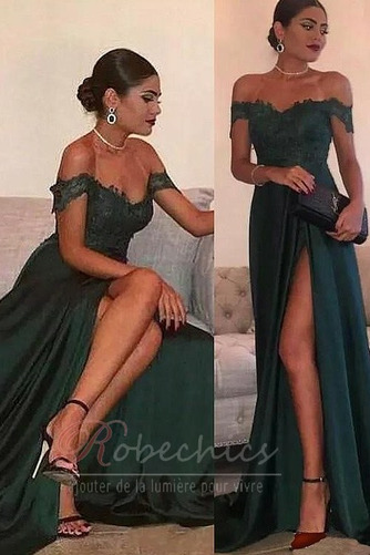 Robe de Soirée Longue Couvert de Dentelle Elégant Naturel taille - Page 3