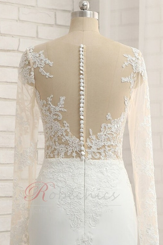 Robe de mariée Fourreau Perspectif Manquant Manche Longue Mode - Page 5