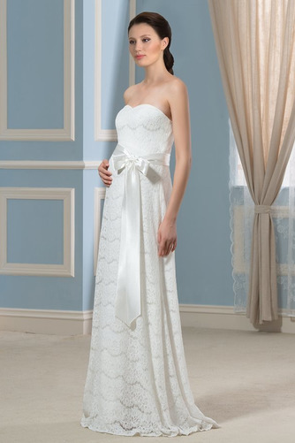 Robe de mariée Empire Sans Manches Décolleté Dans le Dos Sans bretelles - Page 2