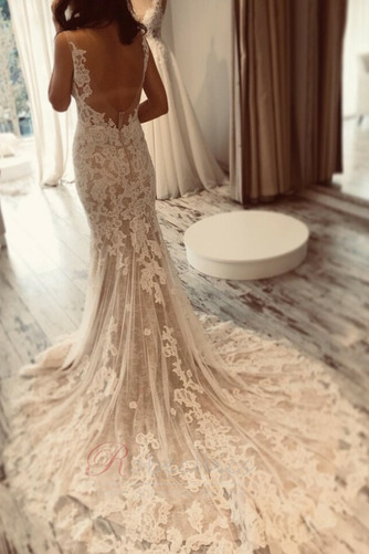 Robe de mariée Longue Sans Manches Petites Tailles Salle Moderne - Page 2