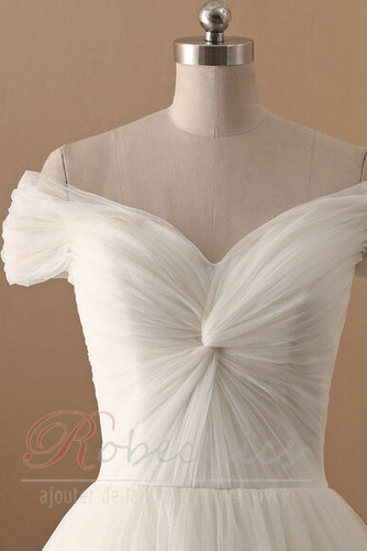 Robe de mariée Été Lacet A-ligne Orné de Nœud à Boucle Poire De plein air - Page 4