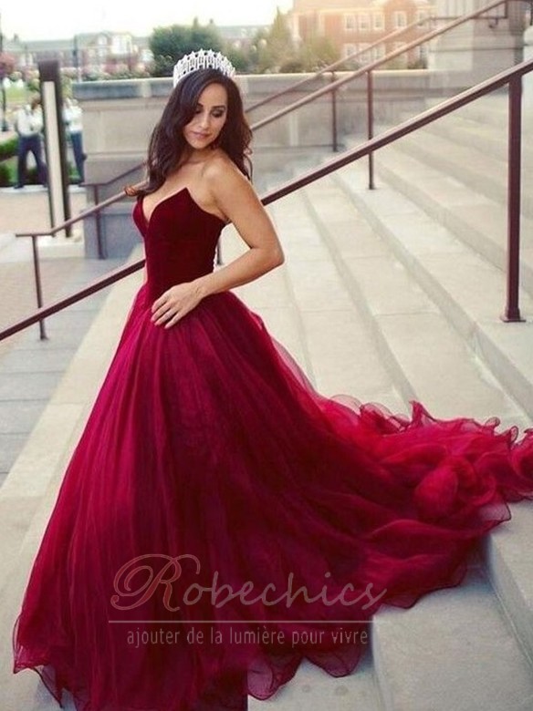 Robe De Bal Bustier Ella Donna - Taille 38, Noir, Portée Une Seule Fois - Très Bon état