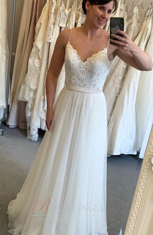 Robe de mari&eacute;e Bustier
