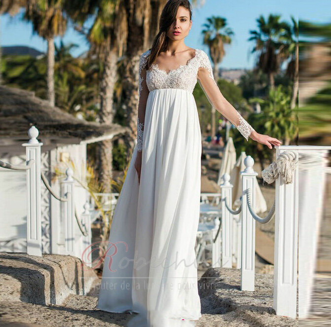 Robe de mariée Empire