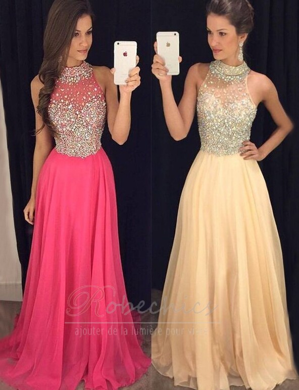 Robe de Soir?�e Tra?�ne Courte Naturel taille Printemps Manquant - RobeChics