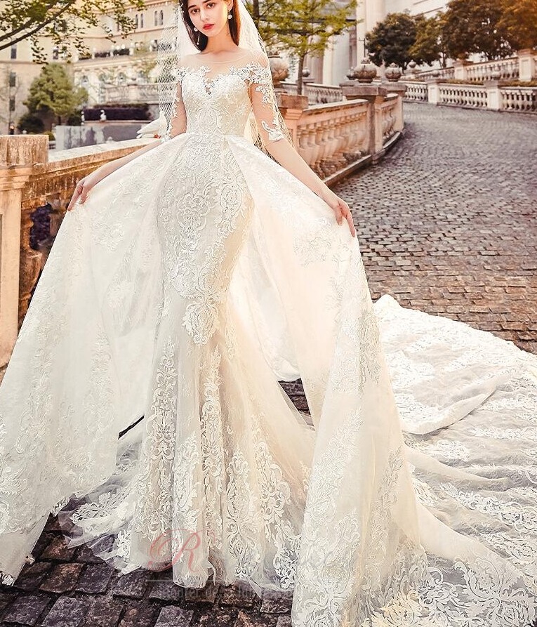 Robe de mariée Sirène